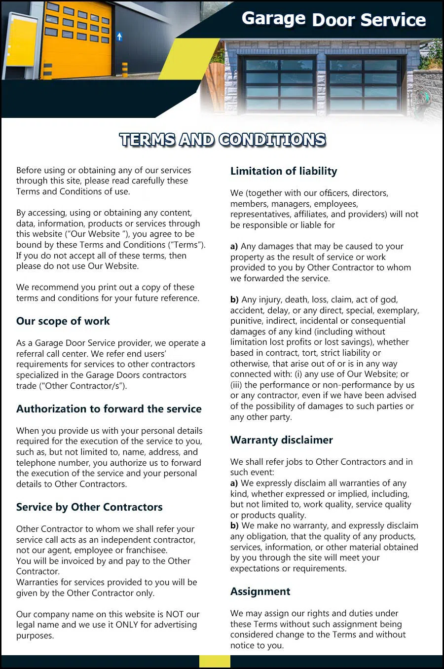 Garage Door And Opener Repairs Plainfield, NJ 908-481-4093